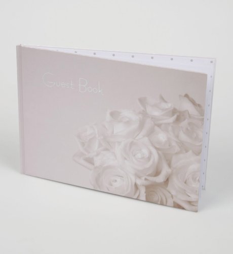 'Our Special Day' White Rose Guestbook