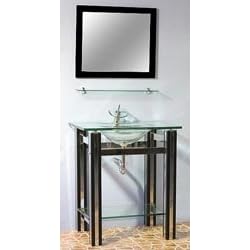 Single Sink Bathroom Vanities for Bathroom Remodeling LUX-S-49 : W 31 1/2