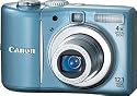 Canon PowerShot A1100IS 12.1 MP Digital Camera with 4x Optical Image Stabilized Zoom and 2.5-inch LCD (Blue)