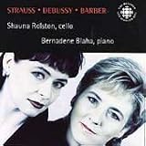 Strauss, Debussy, Barber: Works for cello & piano