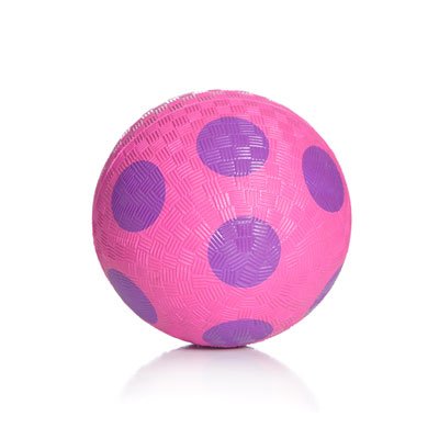 Crocodile Creek Pink with Purple Dots Ball 5