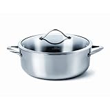 Calphalon Contemporary Stainless Steel 8-Quart Dutch Oven with Cover