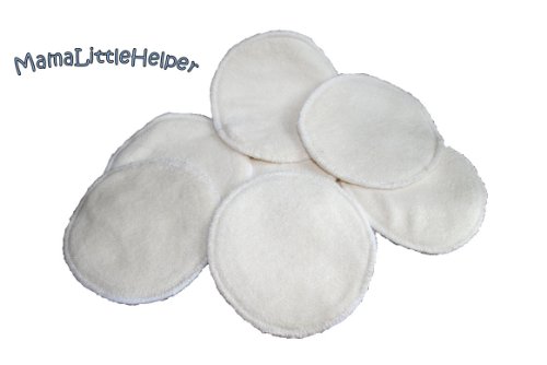 MamaLittleHelper Organic 100% Bamboo Breast Pads