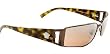 Versace Sunglasses VE2021 1006/6U Dark Brown/Brown Mirror Silver Gradient 60mm