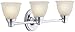 KOHLER K-11367-CP Forté Transitional Triple Light Sconce, Polished Chrome