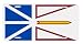 Newfoundland Labrador Canada Flag Auto License Plate