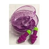 Rockets Reusable Earplugs Case Corded 2 pair