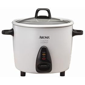 Aroma ARC-737G 7-Cup Pot-Style Rice Cooker and Steamer