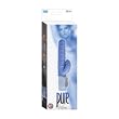 Pure Silicone Vibe Blue Ribbed Vibrator