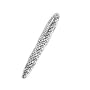 Silver Crystal Rhinestone Roller Ball Pen (4" inch)