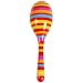 Red Striped Maraca