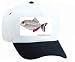 White Cap with scientific, sea, fish, aquarium