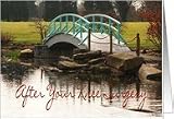 After Knee Surgery, Curved Bridge Card