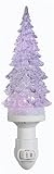 Pack of 6 Christmas Tree Changing Multi-Color LED Night Lights