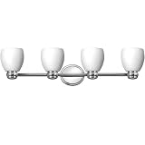 Hinkley Lighting 5784CM Light Vanity - Chrome Anna (4 x 100 Watt) Contemporary Transitional Lights