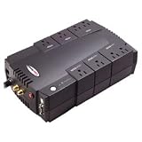 Cyberpower CP800AVR UPS - 800VA/450W AVR 8-Outlet RJ11/RJ45 Compact Design EMI/RFI USB