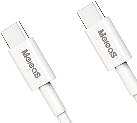 USB Type C Cable, MeieaS Type C 3.1 to Type C 3.1 Data Charging Cable / USB-C to USB-C Cable for Nexus 6P, Nexus 5X, OnePlus 2, Apple New Macbook, Nokia N1 and Other Type-C Supported Devices (3.3ft)