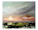 Georgia Coast - Marshes - Brunswick - Jekyll Island Sunset Emerging Artists Giclee Poster Print by Ginette Callaway_2, 10x8