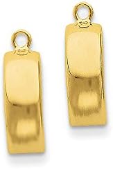 14k Polished Earring Jackets,