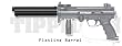 Tippmann Tippman A5 A-5 FLATLINE PAINTBALL BARREL