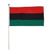 African American Flag 12 x 18 inch