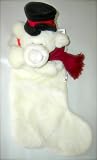 Disney TIGGER White Holiday Christmas Stocking