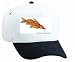 White Cap with scientific, sea, fish, aquarium