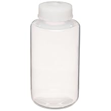 Nalgene 3127-0250 PTFE 250mL Centrifuge Bottle with Tefzel ETFE Screw Closure, Max Rating 4000 x g