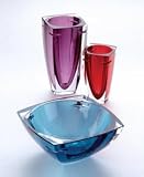 Waterford Metra Color Vase, 7