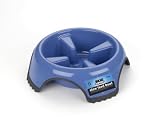Jw Pet Skidstop Slow Feed Pet Bowl Large(Color May Vary)