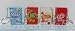 NEW CHOCOLATE POCKY MIX LOT 4 SNACK JAPAN MINIATURE KEY CHAIN GIFT COLLECTIBLES