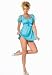 Pajama Princess Costume W/Mesh Puff Sleeved Dress & Velvet Bow by Leg avenue