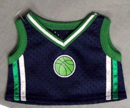 Green & Navy Blue Basketball Jersey fits Webkinz, Shining Star & 8 10 Make Your Own Stuffed Animals 31LbFWFJdcL Green & Navy Blue Basketball Jersey fits Webkinz, Shining Star & 8 10 Make Your Own Stuffed Animals