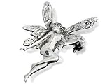 Image of Silver Muse Fairy Brooch