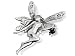 Silver Muse Fairy Brooch