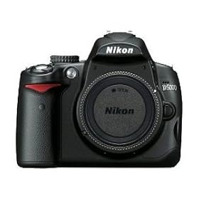 Click here to buy Nikon D5000 12.3 MP DX Digital SLR Camera with 2.7-inch Vari-angle LCD (Body Only).