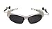 MP3 Player Sport Sunglasses w/ FM Radio Silver