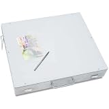 Porta-Trace 16" x 18" Stainless Steel Lightbox with Four 15 watt, 5000°K. Lamps.