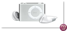 Apple 1 GB iPod shuffle Silver (3rd Generation)