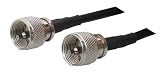 RF Coaxial 36 UHF Male to UHF Male Rg-58a/u