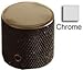DIMARZIO DM2110-C CHROME POTENTIOMETER KNOB Guitars accessories Spare parts