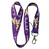 Purple Tinkerbell Lanyard keychain Holder