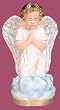 16 inch Kneeling Angel - Outdoor Vinyl Statue