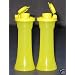 Tupperware MINI SALT PEPPER Shakers 4.5 oz Parrot Green