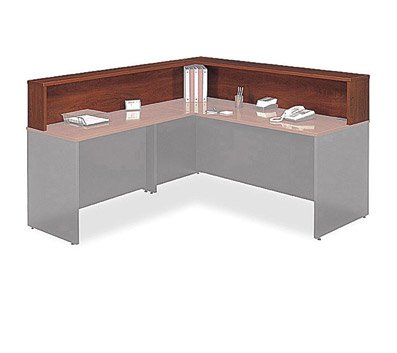 Bush Corsa Collection, Reception L-Hutch Assembled, Hansen Cherry WC24476FA