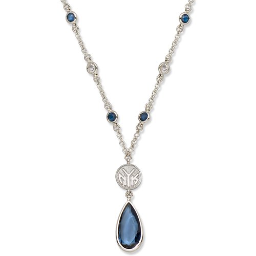 New York Knicks NBA Crystal Logo Necklace