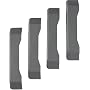 Gladiator GarageWorks GAACGE4PPM Geartrack End Caps, 4-Pack