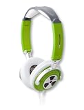 EarPollution Nerve Pipe Headphones - Toxic-Lime/Chrome (EP-NP-6200)