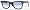 Bright Yellow Frame/Crystal Gradient Blue Lens