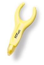 Glidelighter PenAgain Highlighter, Chisel Tip, Yellow